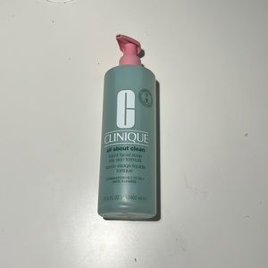CLINIQUE all about clean liquid facial soap oily skin formula